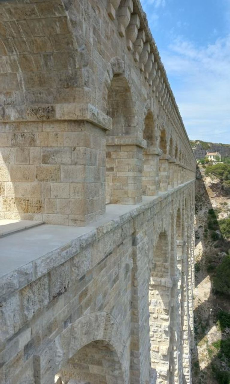R&eacute;alisation Aqueduc de Roquefavour 